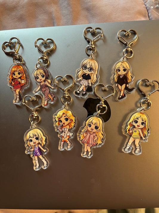 Sabrina Carpenter Acrylic Keychain Blind Bags