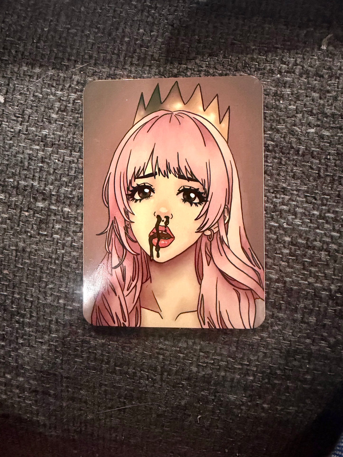 "Bleeding Crown” – Fridge Magnet