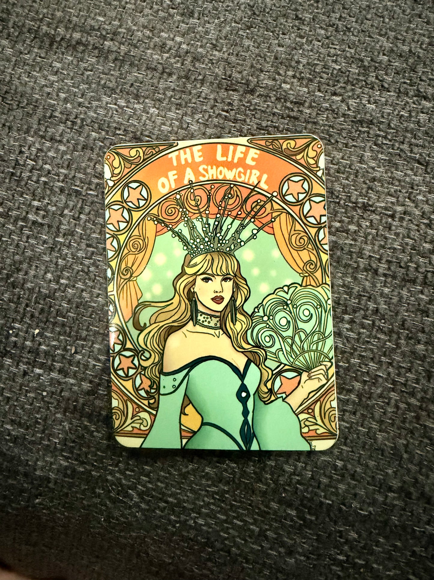 “Taylor Swift – The Life of a Show Girl” – Pop Art Fridge Magnet