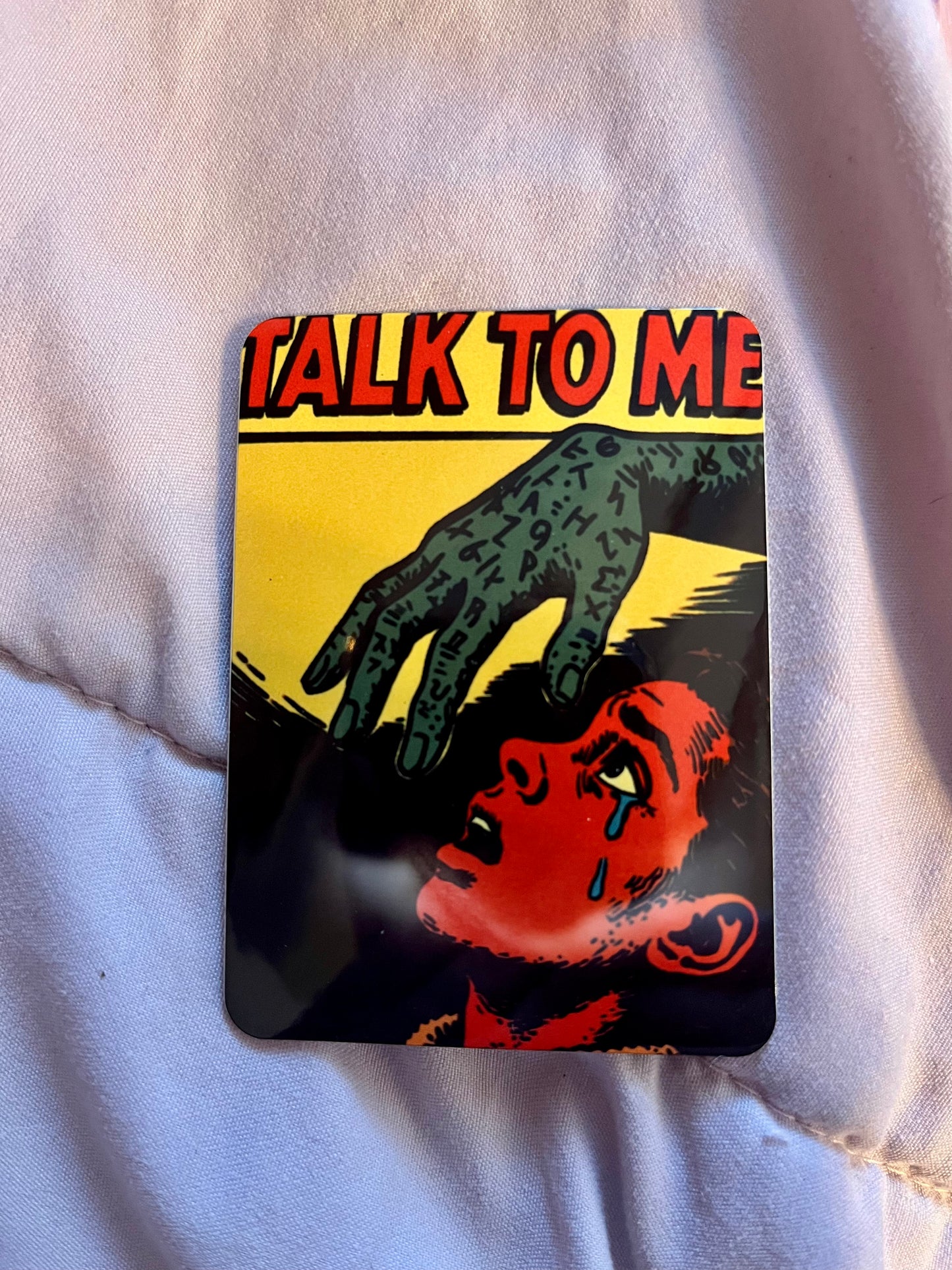 “Talk to Me” – Horror Film–Inspired Fridge Magnet
