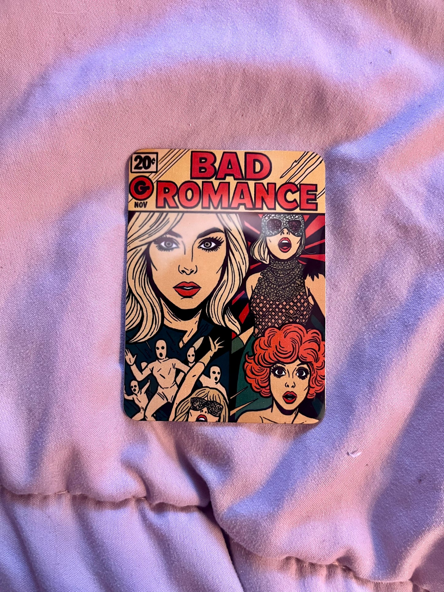 “Bad Romance” – Lady Gaga Pop Art Fridge Magnet