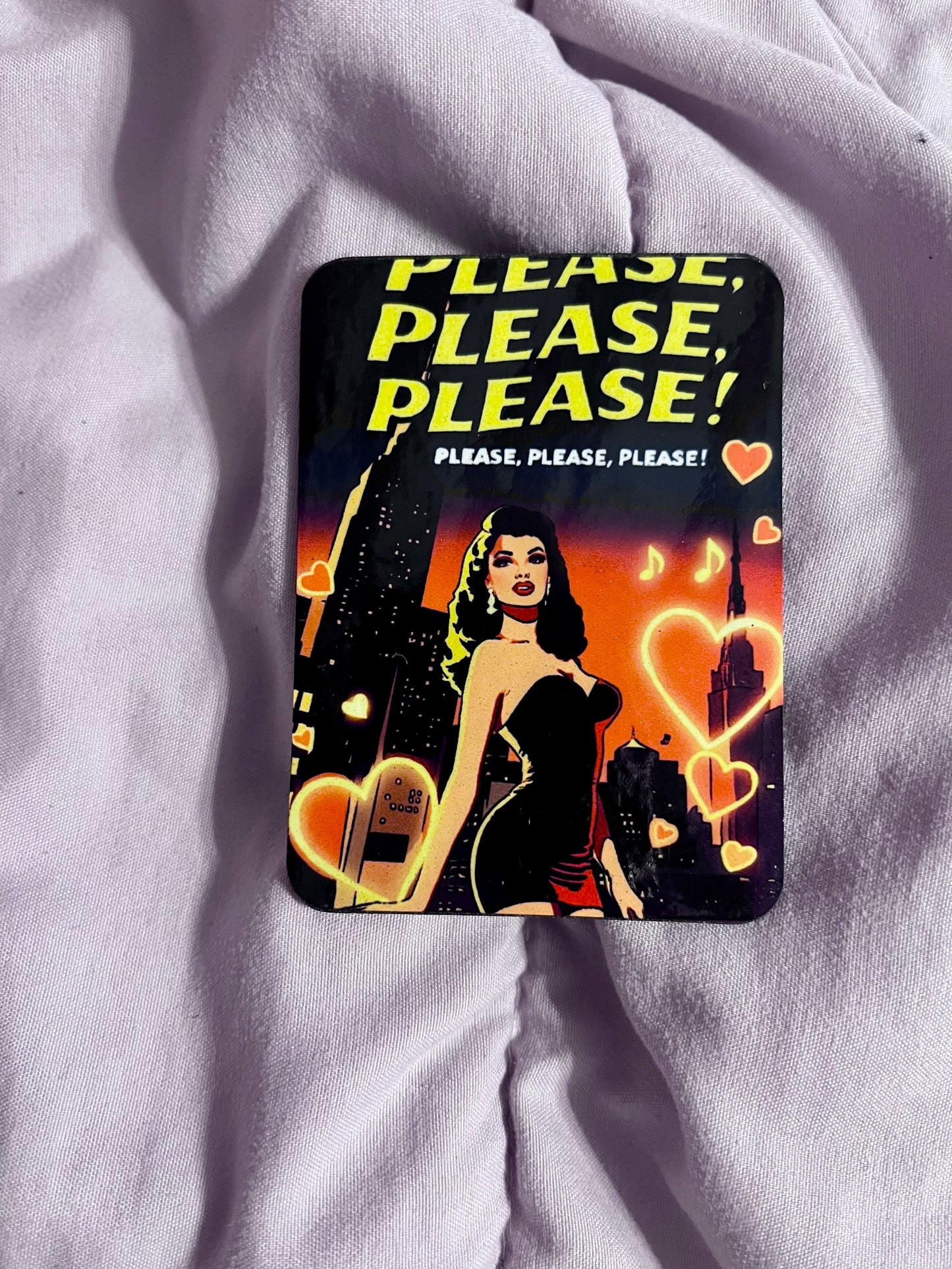 “Please Please Please” – Sabrina Carpenter Pop Music Fridge Magnet