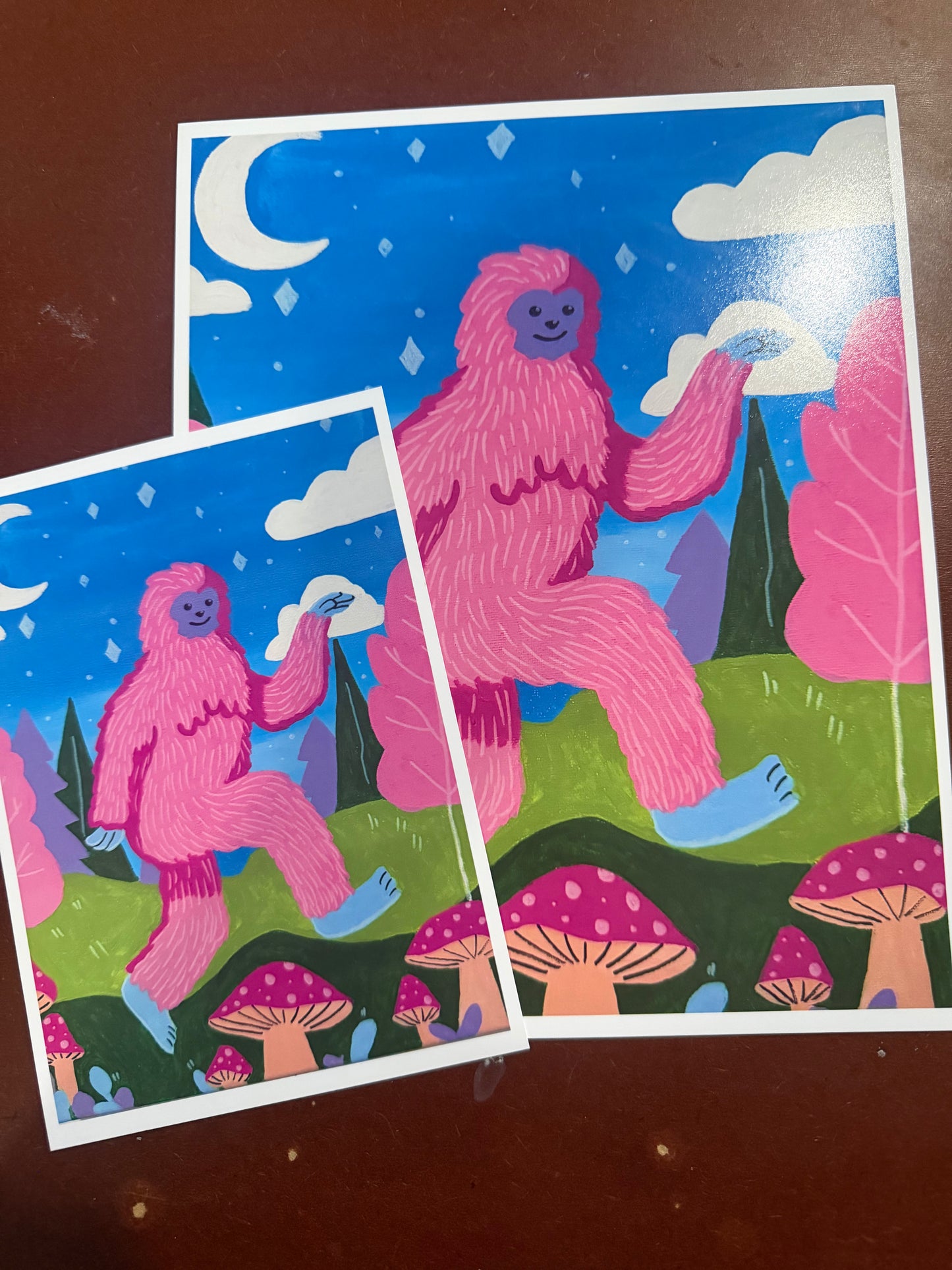 YASSQUATCH Print - 5x7 or 8x10 art print