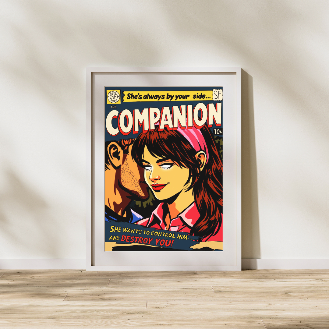 Companion – Comic Book Cover Art Print