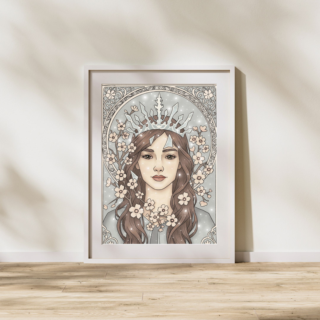 Yellowjackets Art Nouveau – Jackie (Physical Print Pre-Order)