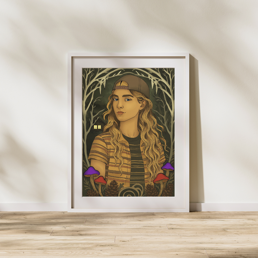 Yellowjackets Art Nouveau – Melissa (Physical Print Pre-Order)