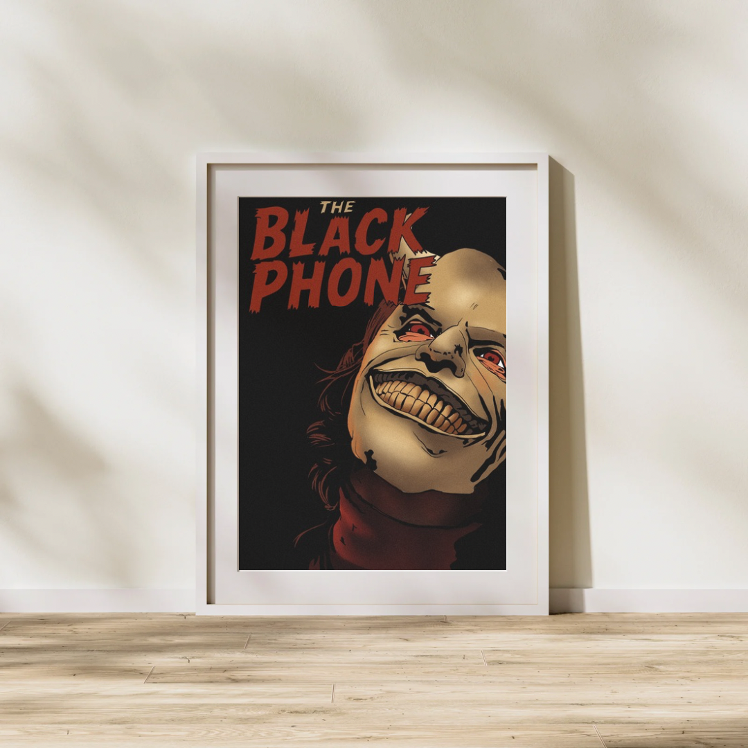 The Black Phone Art Print | Horror Art Print | Alternate Comic Cover Movie Poster