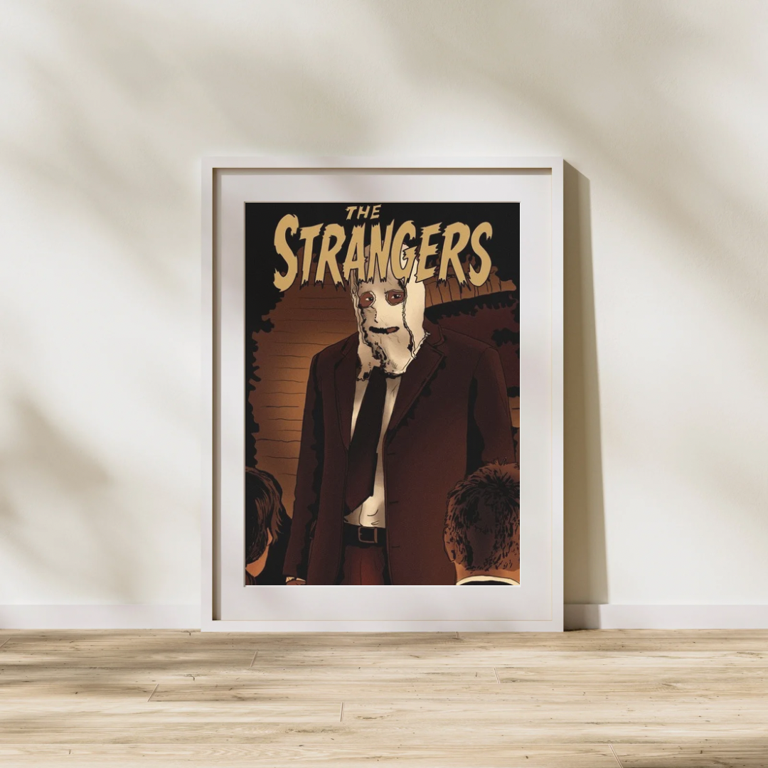 The Strangers Art Print | Horror Art Print | Alternate Comic Cover Movie Poster