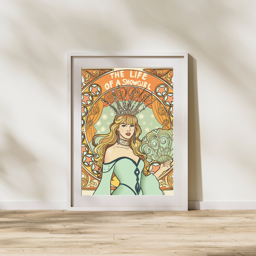 Complete Taylor Swift Eras Art Nouveau Digital Download Set — All 12 Eras