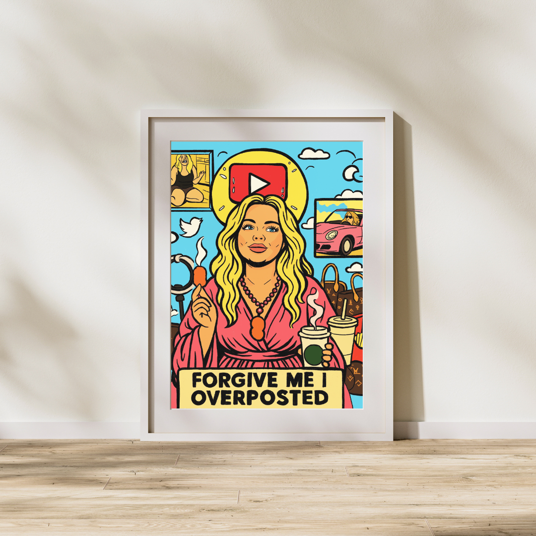 "Trisha Paytas Art Print” (5x7 & 8x10)