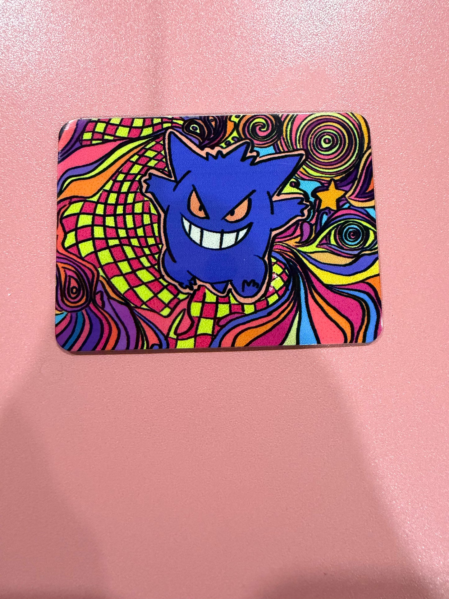 "Psychedelic Gengar" – Fridge Magnet