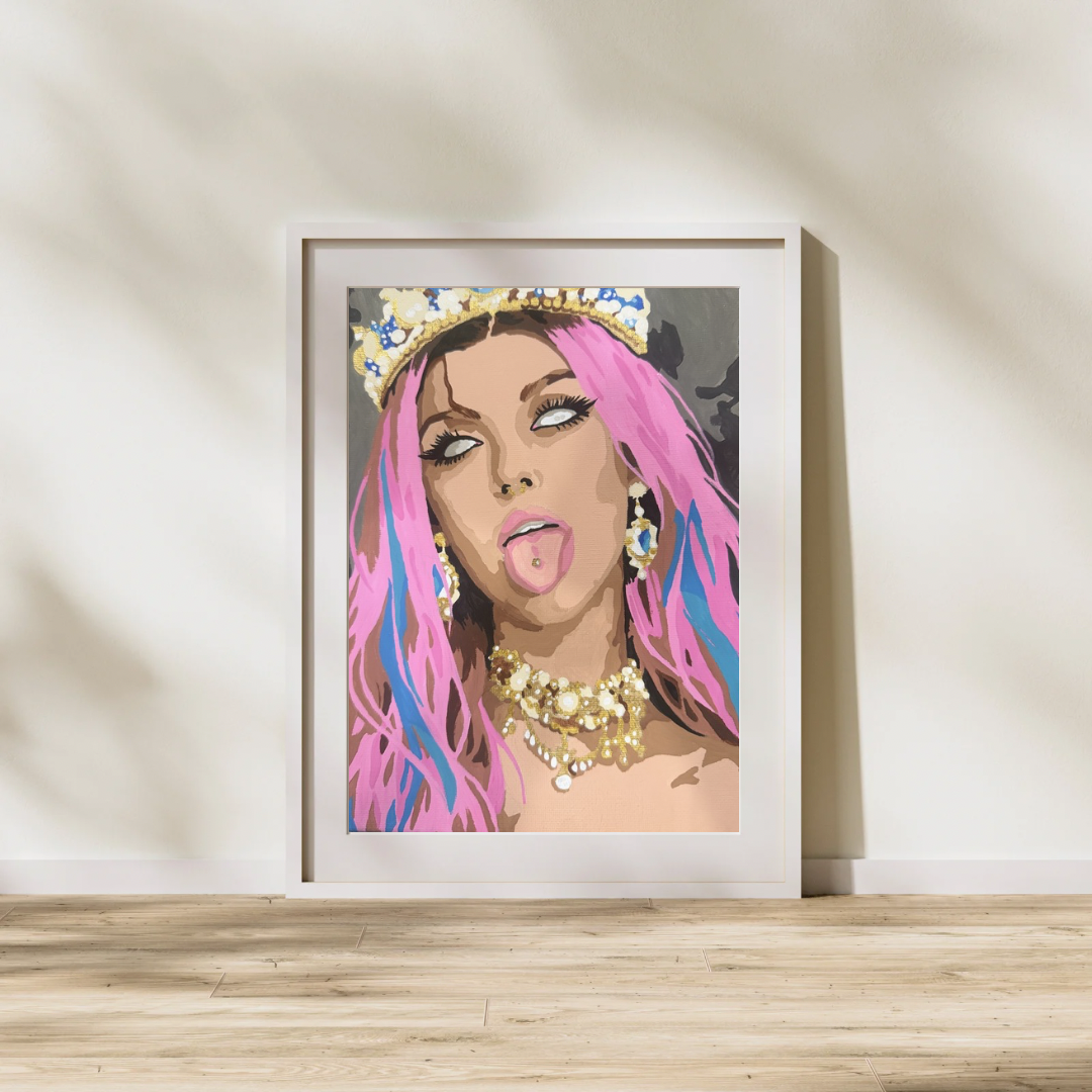 “Dethroned” Art Print | Heavy Cardstock | 5x7 or 8x10 or 11x14