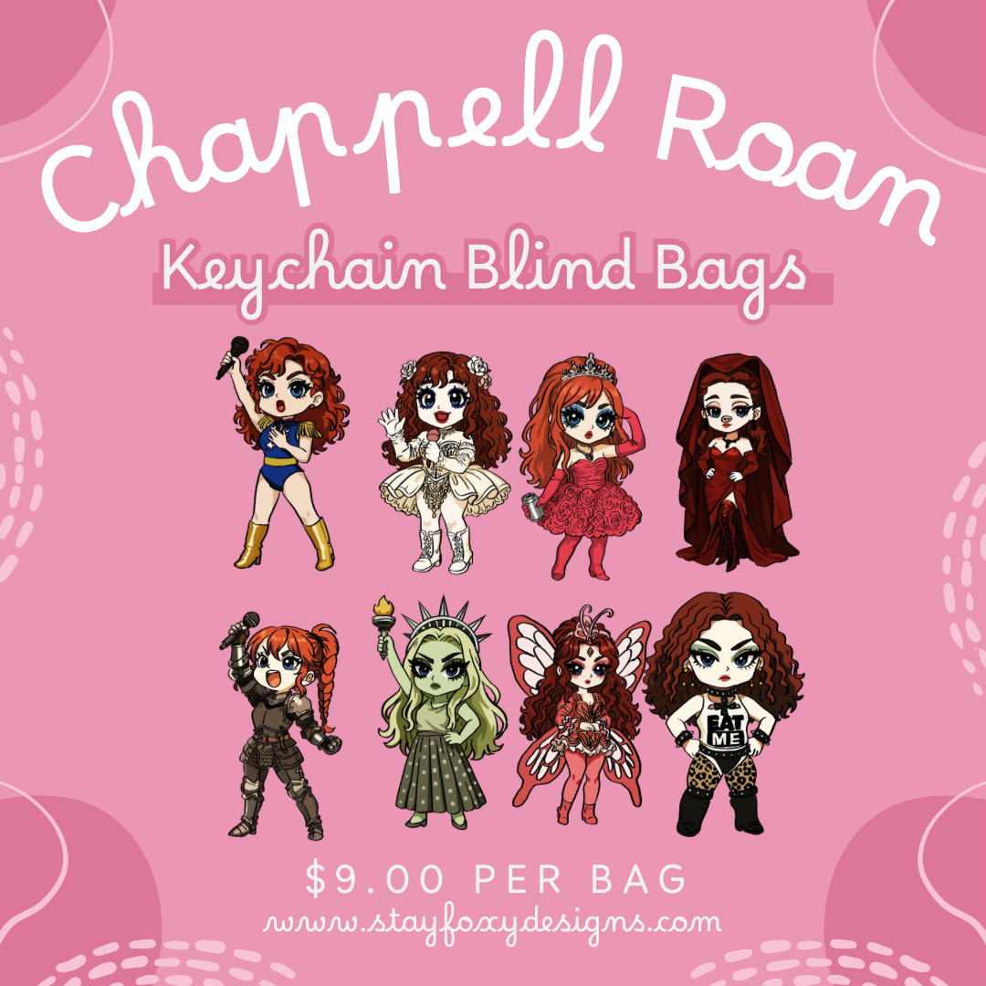 Chappell Roan Acrylic Keychain Blind Bags