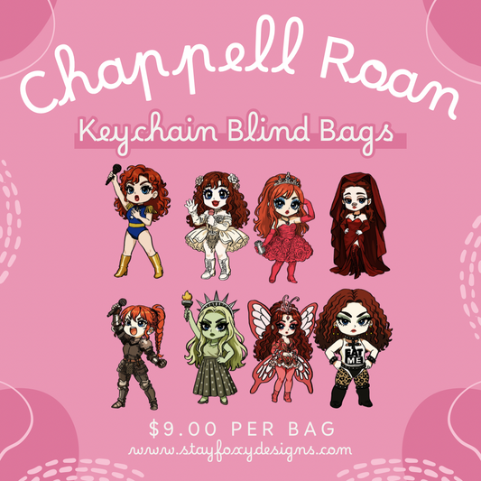 Chappell Roan Acrylic Keychain Blind Bags