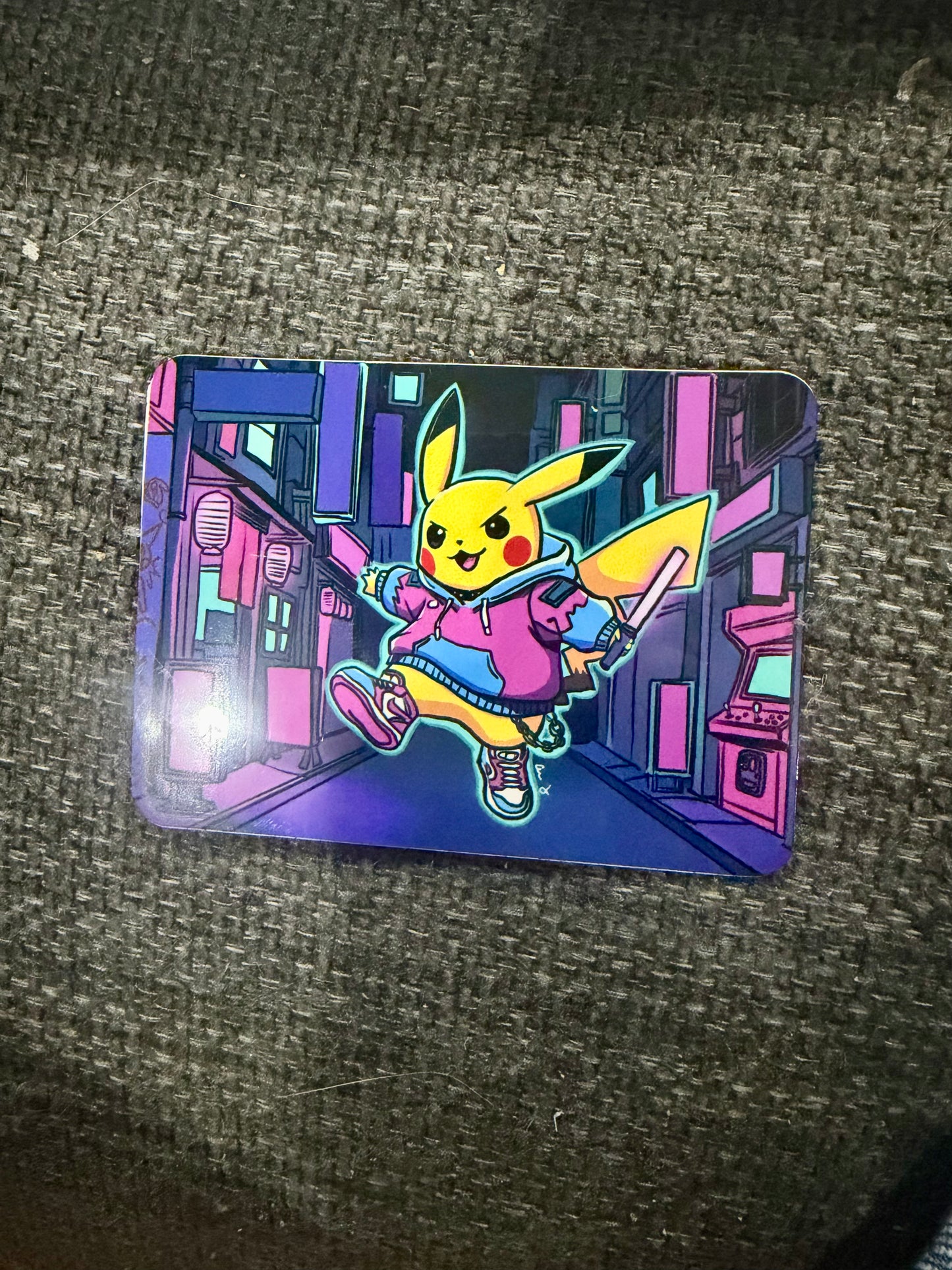 “Pikachu Street Art” – Fridge Magnet