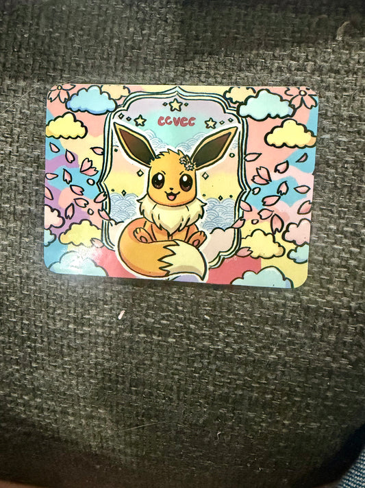 “Cute Pastel Eevee” – Fridge Magnet
