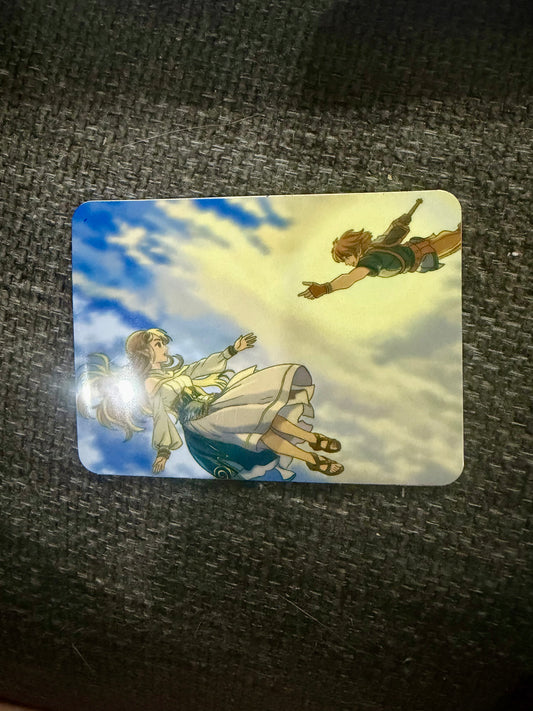"Link and Zelda Skyfall" – Fridge Magnet