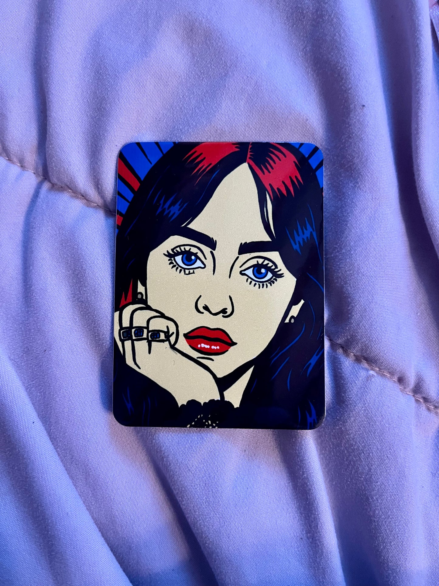 Billie Eilish – Pop Art Fridge Magnet