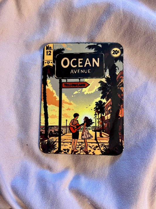 “Ocean Avenue” – Yellowcard Pop Punk Fridge Magnet