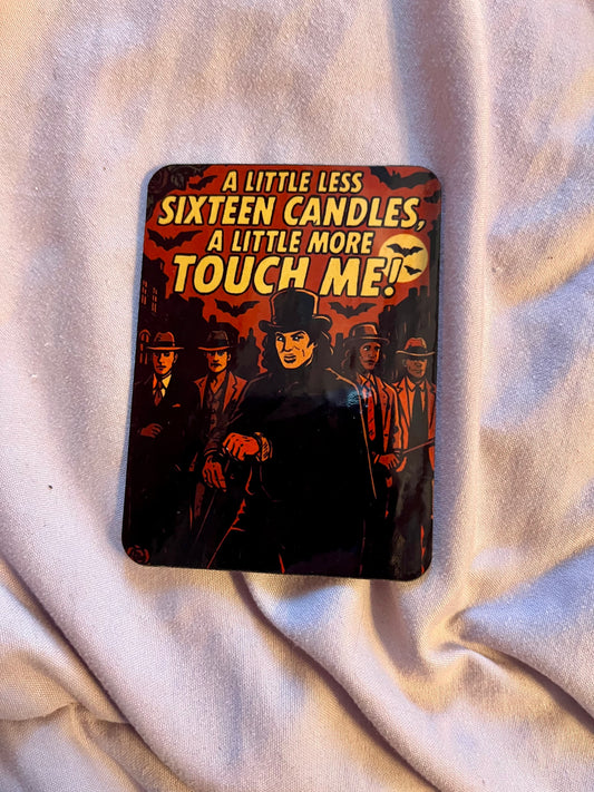 “A Little Less Sixteen Candles” – Fall Out Boy Pop Punk Fridge Magnet