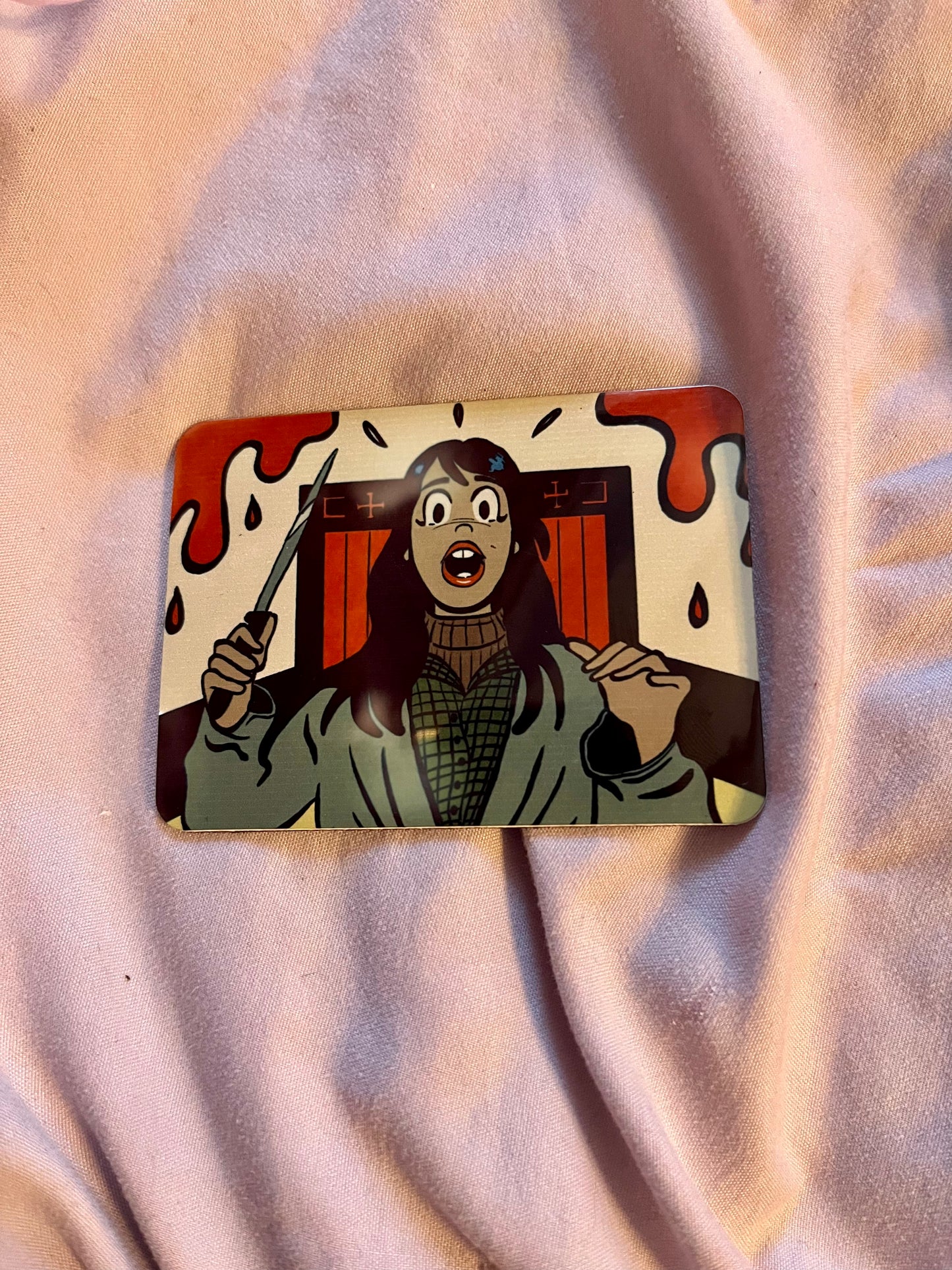 “Wendy Torrance” – Archie-Style Horror Pop Art Fridge Magnet