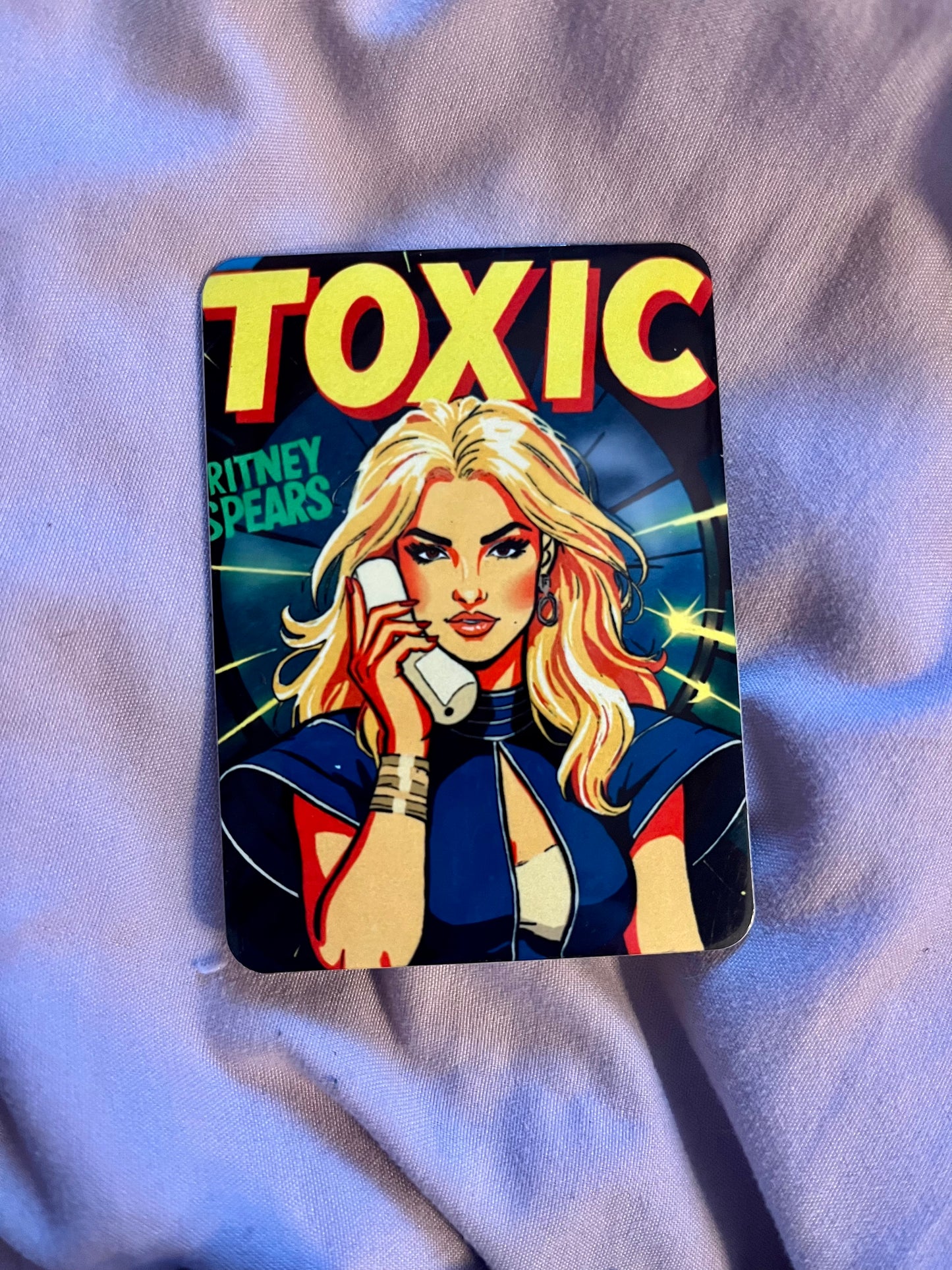 “Toxic” – Britney Spears Pop Art Fridge Magnet