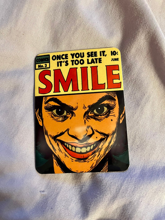 “Smile” – Horror Film–Inspired Fridge Magnet
