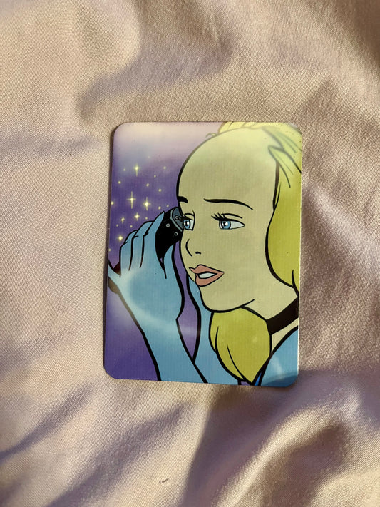 “Cinderella Shaves” – Pop Art Fridge Magnet