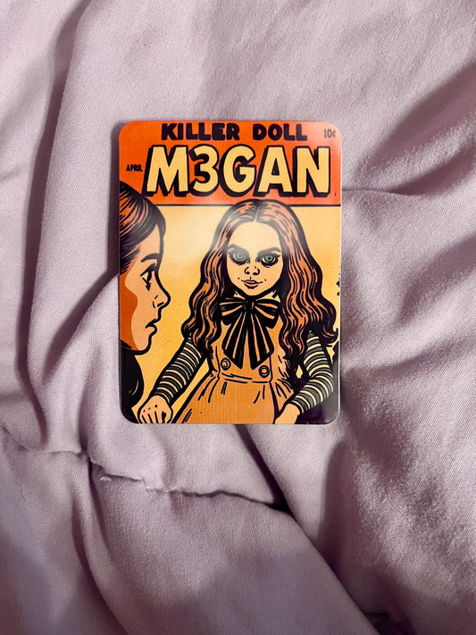 “M3GAN” – Horror/Thriller Film–Inspired Fridge Magnet