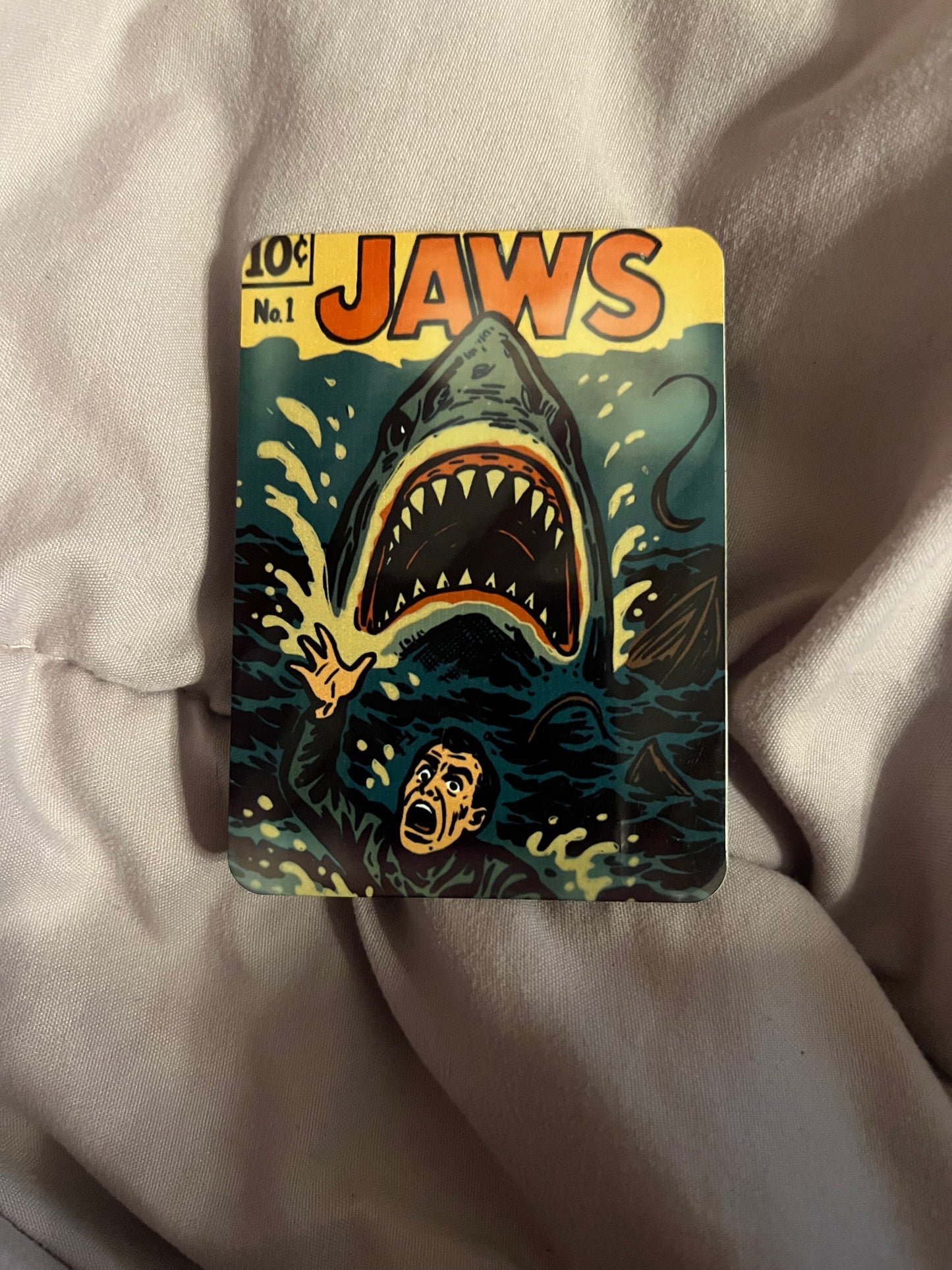 “Jaws” – Classic Horror Film–Inspired Fridge Magnet