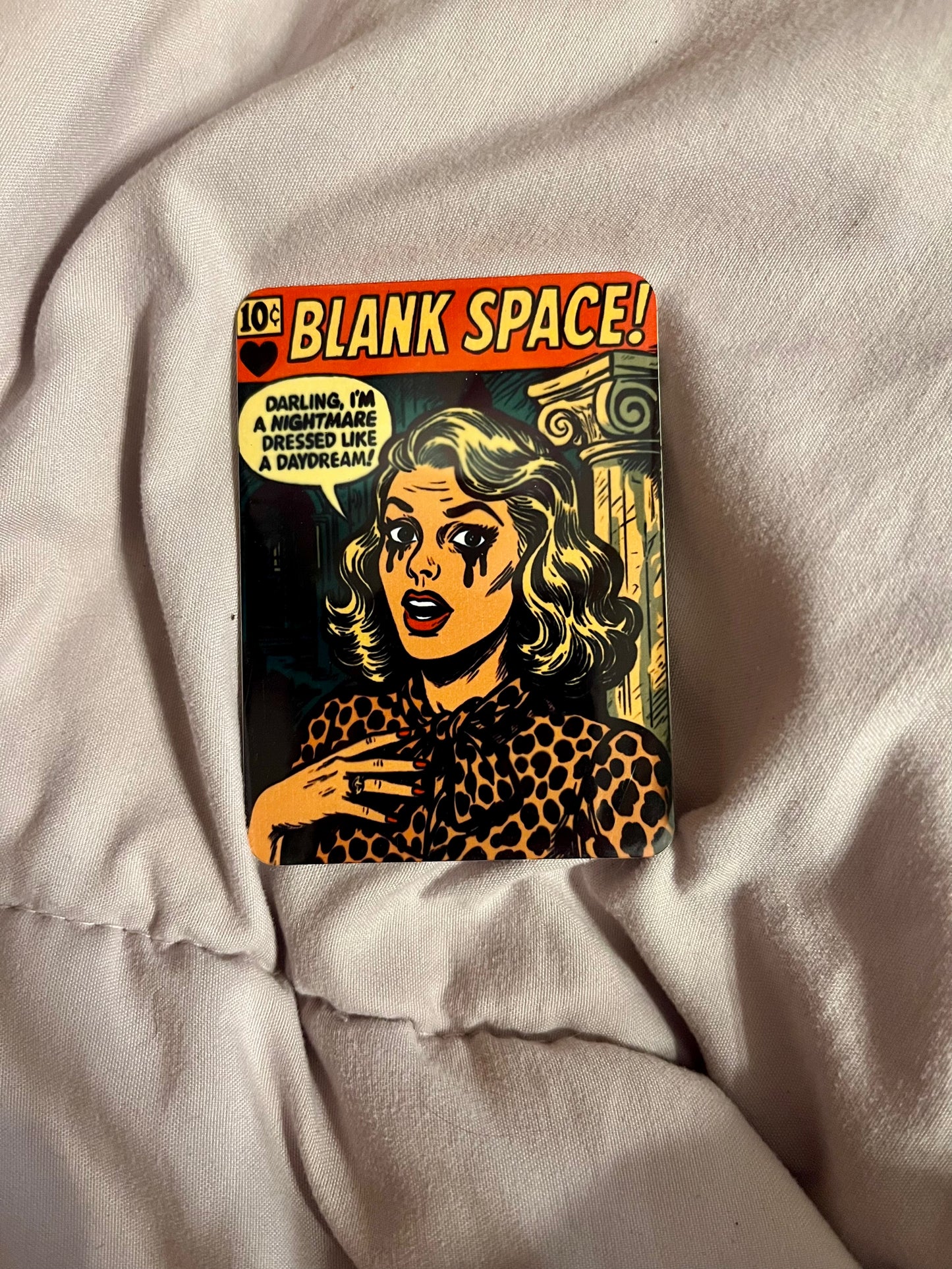 “Blank Space” – Taylor Swift Pop Art Fridge Magnet