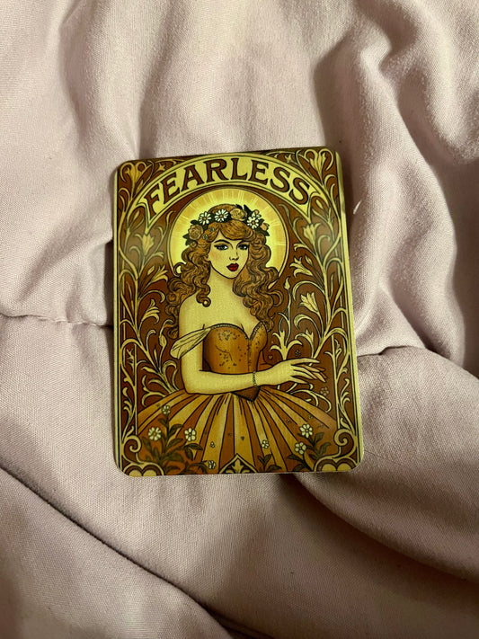 “Fearless Era” – Taylor Swift Pop Art Fridge Magnet