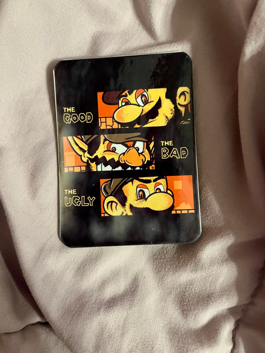 “The Good, the Bad, and the Ugly – Mario Parody” – Pop Culture Fridge Magnet