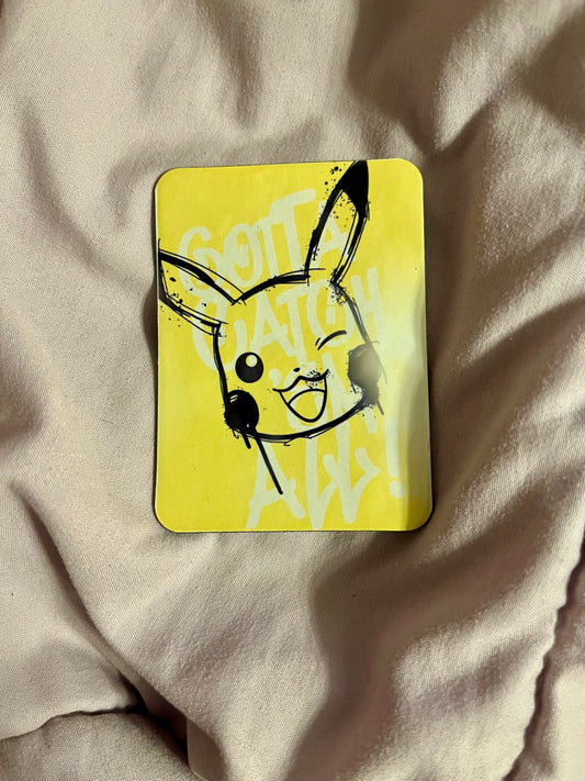 “Graffiti Pikachu” – Pop Culture Fridge Magnet