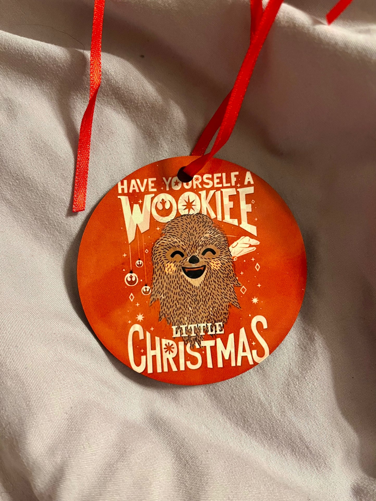 “Have Yourself a Wookiee Little Christmas” – Resin Ornament