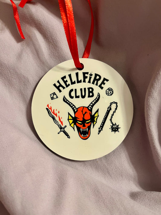 “Hellfire Club” – Stranger Things Resin Ornament