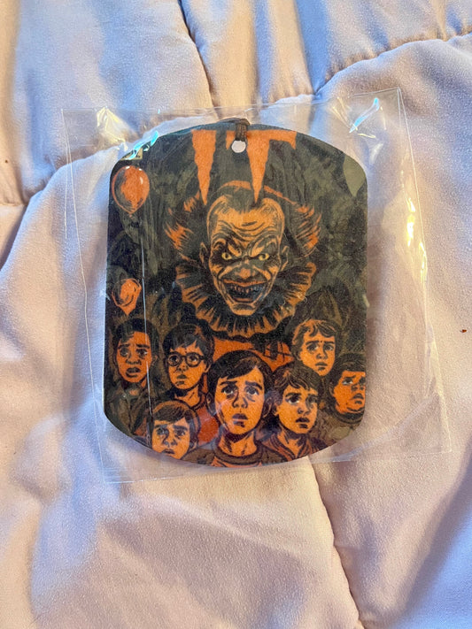 Pop Art It Chapter One Reusable Air Freshener – 80s Scary Movie Inspired (Unscented)