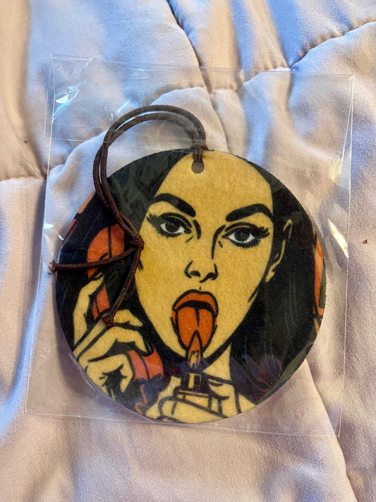 Pop Art Jennifer's Body Reusable Air Freshener – 2000s Horror Inspired (Unscented)