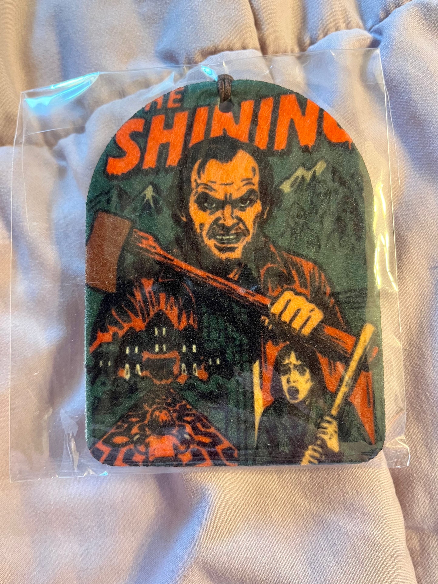 “The Shining” Pop Art Reusable Air Freshener – Classic Horror Inspired (Unscented)