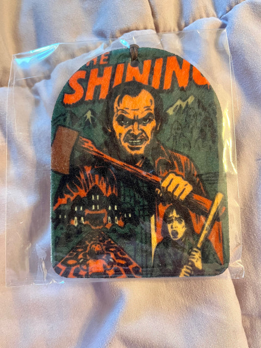 “The Shining” Pop Art Reusable Air Freshener – Classic Horror Inspired (Unscented)