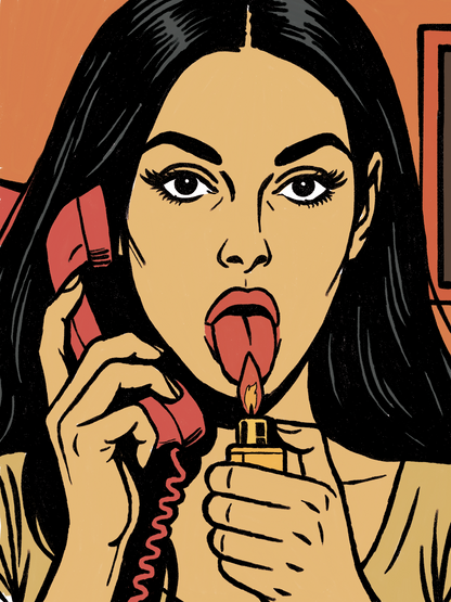 “Jennifer’s Body” – Comic Book–Inspired Pop Art Print