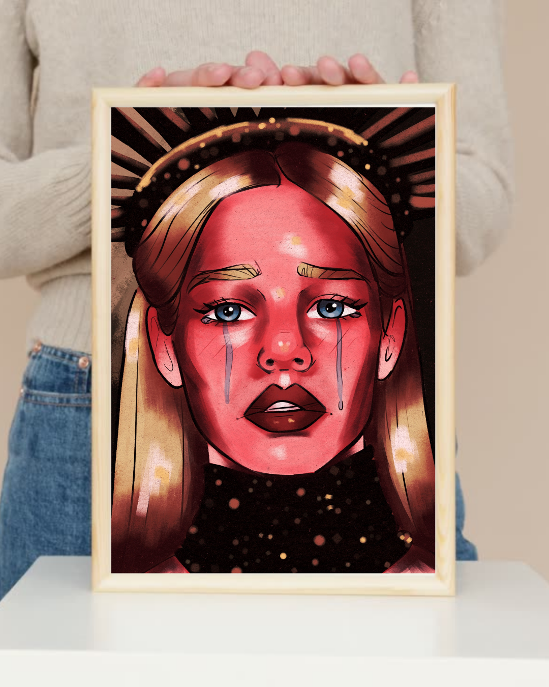 Grace Ready or Not 2 Art Print | Horror Art Print | Pop Art Film