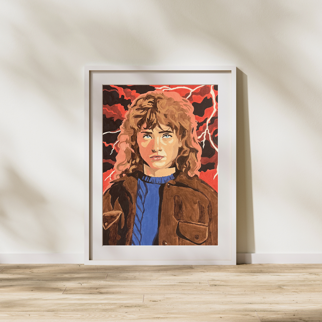 Nancy Wheeler – Pop Art Portrait Print