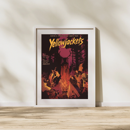 Yellowjackets Art Print | Horror Art Print | Alternate Comic Cover TV Poster