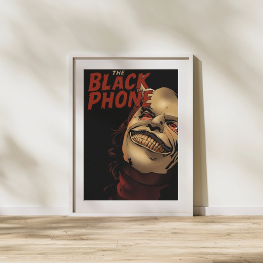 The Black Phone Art Print | Horror Art Print | Alternate Comic Cover Movie Poster