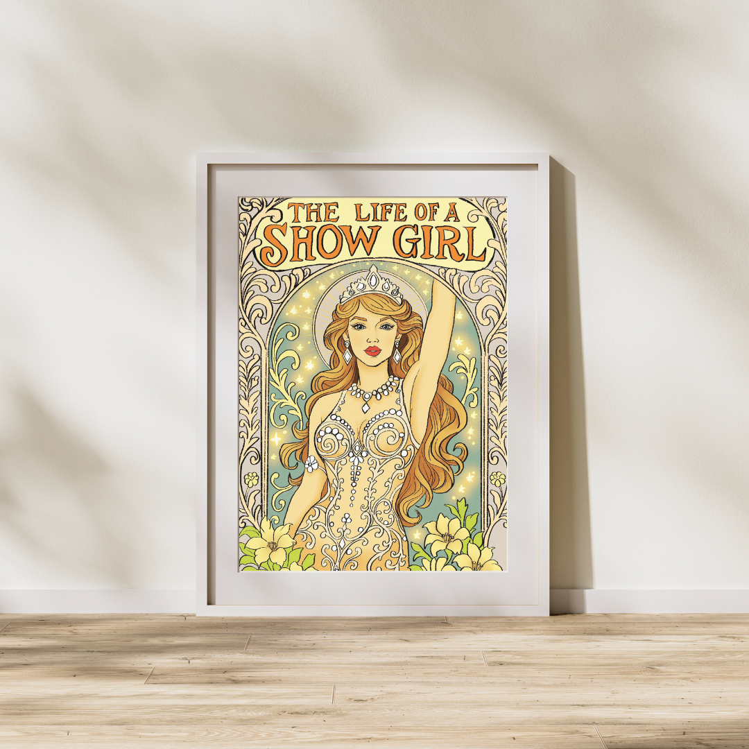 Complete Taylor Swift Eras Art Nouveau Print Set — All 12 Eras (Pre-Order)