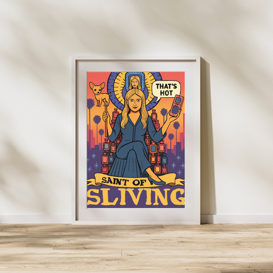“Saint of Sliving – Paris Hilton Art Print”