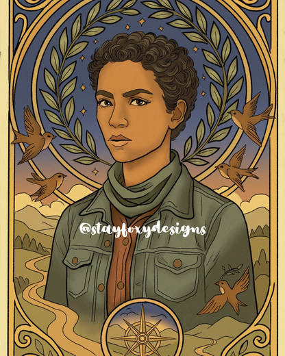 Yellowjackets Art Nouveau – Taissa (Physical Print Pre-Order)