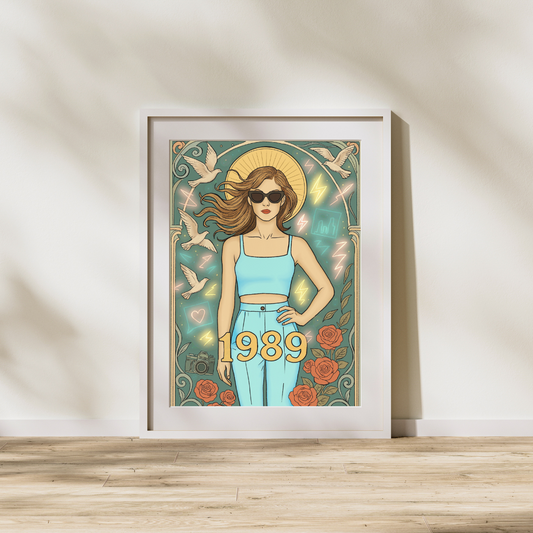 Taylor Swift "1989" Era — Art Nouveau Print