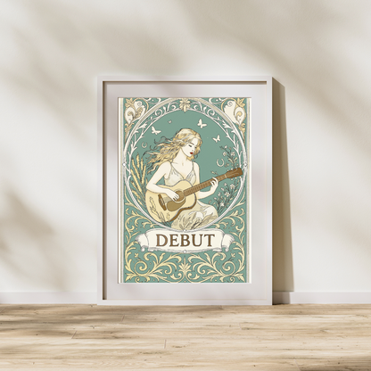Complete Taylor Swift Eras Art Nouveau Digital Download Set — All 12 Eras